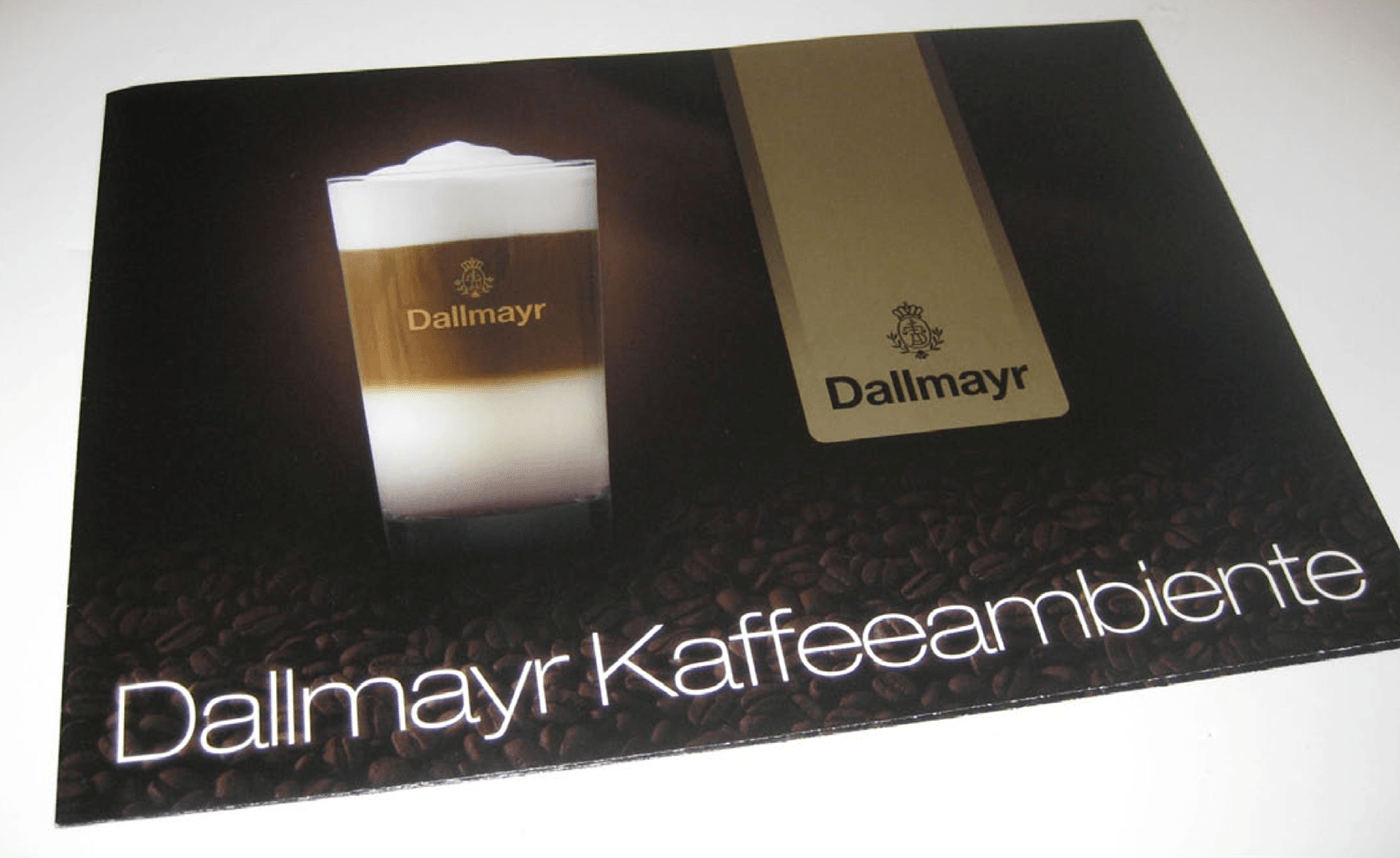 Markendesign Kaffee logo Brand Design Graphic Designer visual identity dallmayr markendesign münchen Markenentwicklung