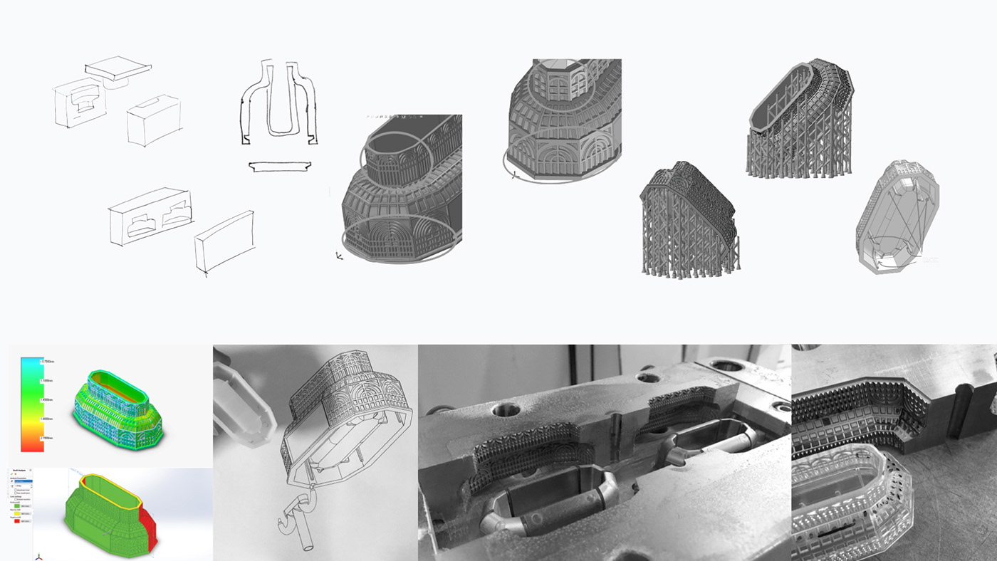 3dprint brand identity design Engineering  industrialdesign injection molding mould product design  Render Solidworks
