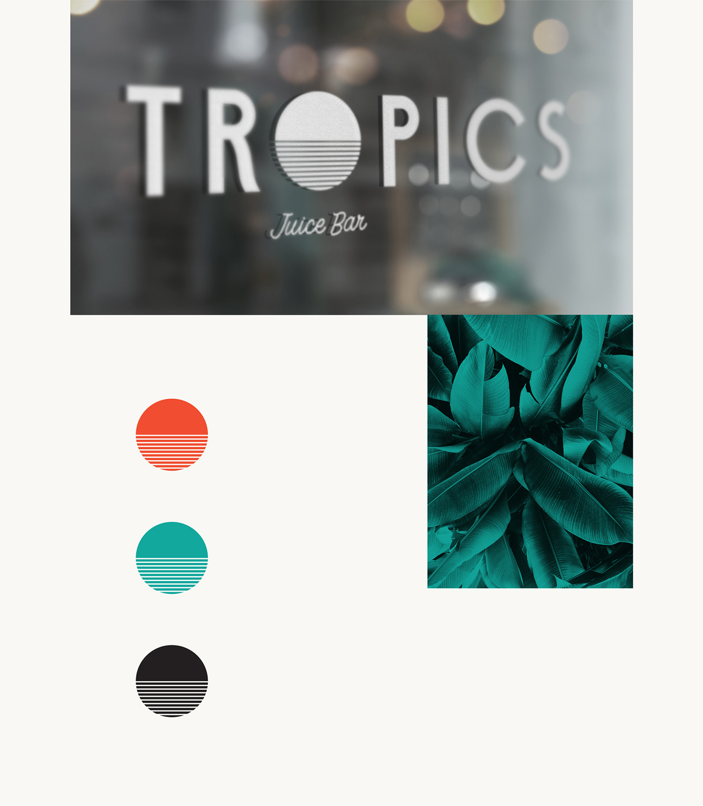 identidade visual juice bar tropics logo design Health restaurant Brasil são paulo