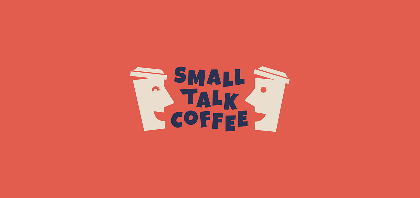 brand cafe Coffee communication cup gif graphic design  ILLUSTRATION  menu small talk