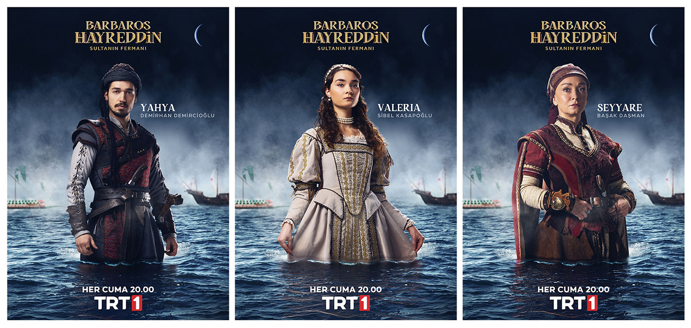 TRT 1 dizi poster Kanuni Bárbaros barbaros hayreddin barbaros hayrettin dizi poster sultanın fermanı trt 1 dizi