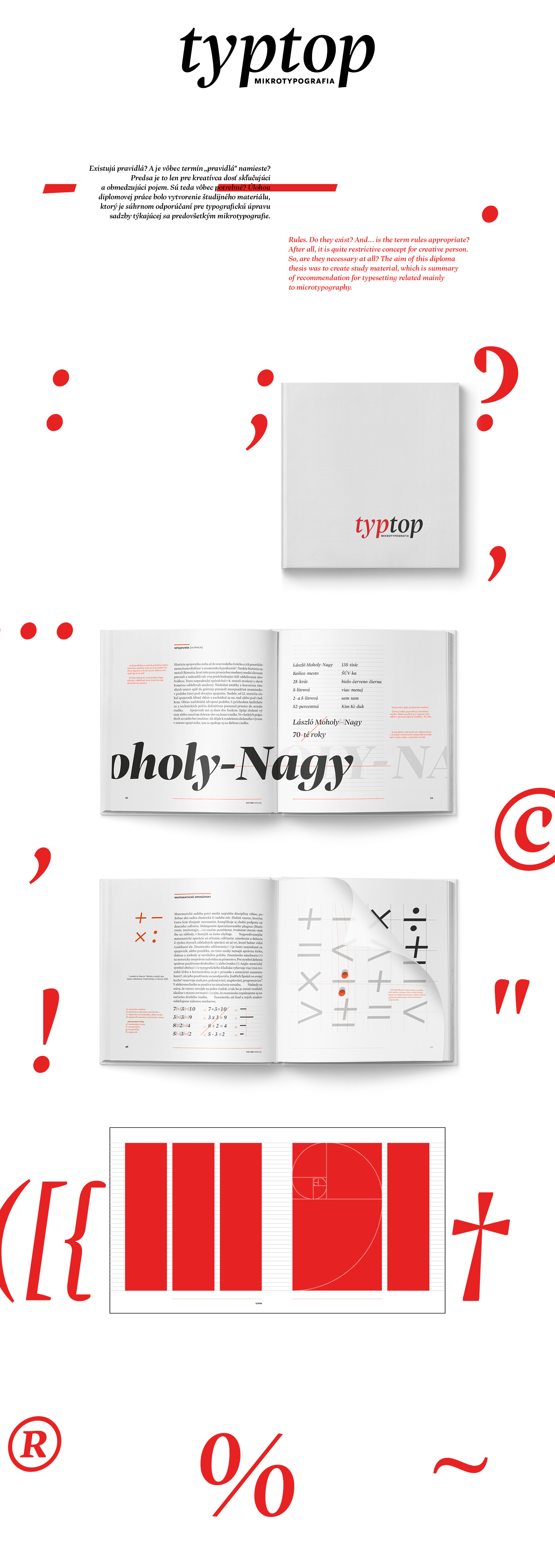 Microtypography typography   rulles typesetting typtop typo type Layout book Diploma Thesis