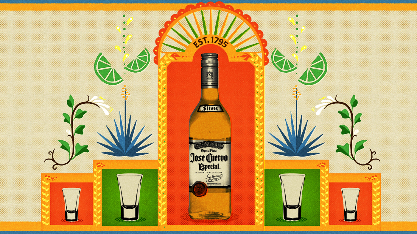 Adobe Portfolio commercial liquor Tequila