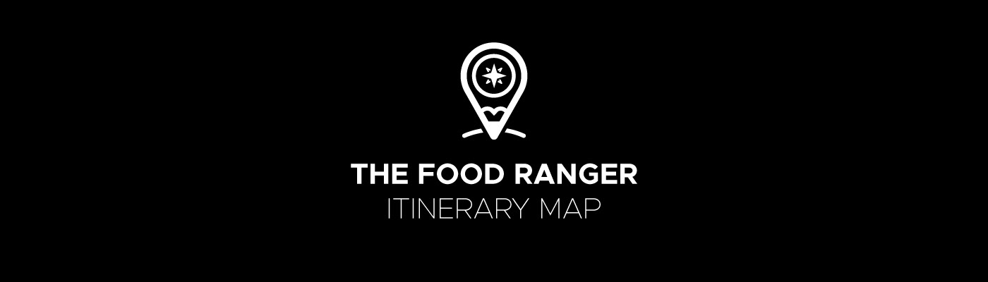 the food ranger illustrated map map graphic design  itinerary silk road antique map ILLUSTRATION 