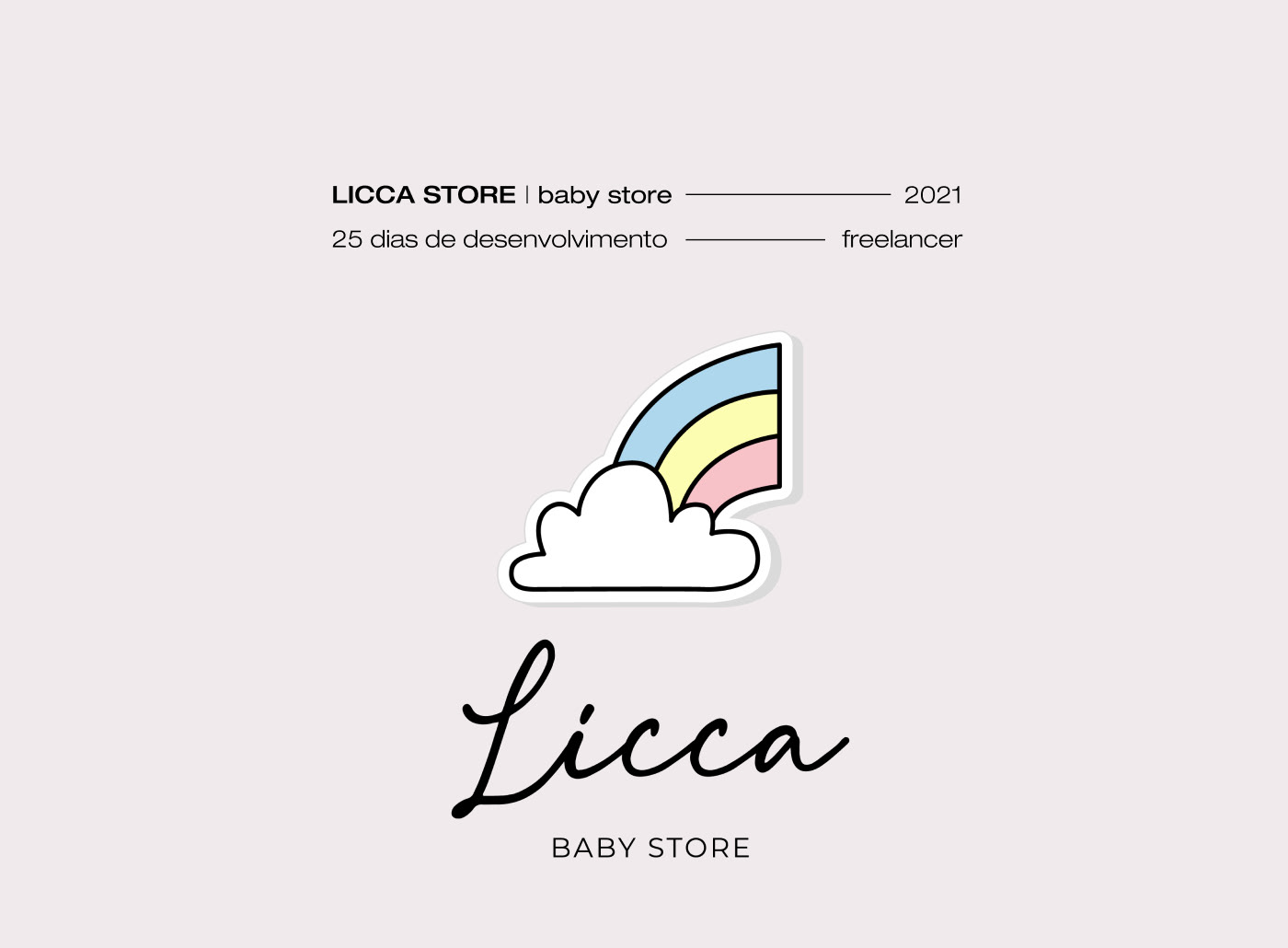 baby brand identity cute Fashion  identidade visual kids Logo Design marca store visual identity