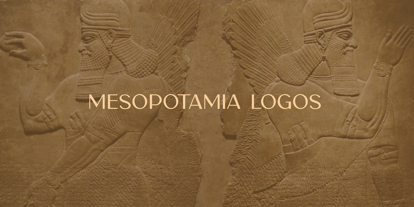 Ancient ancientlogo history logo Logo Design logoprocess Logotype mesopotamia mesopotamian vector