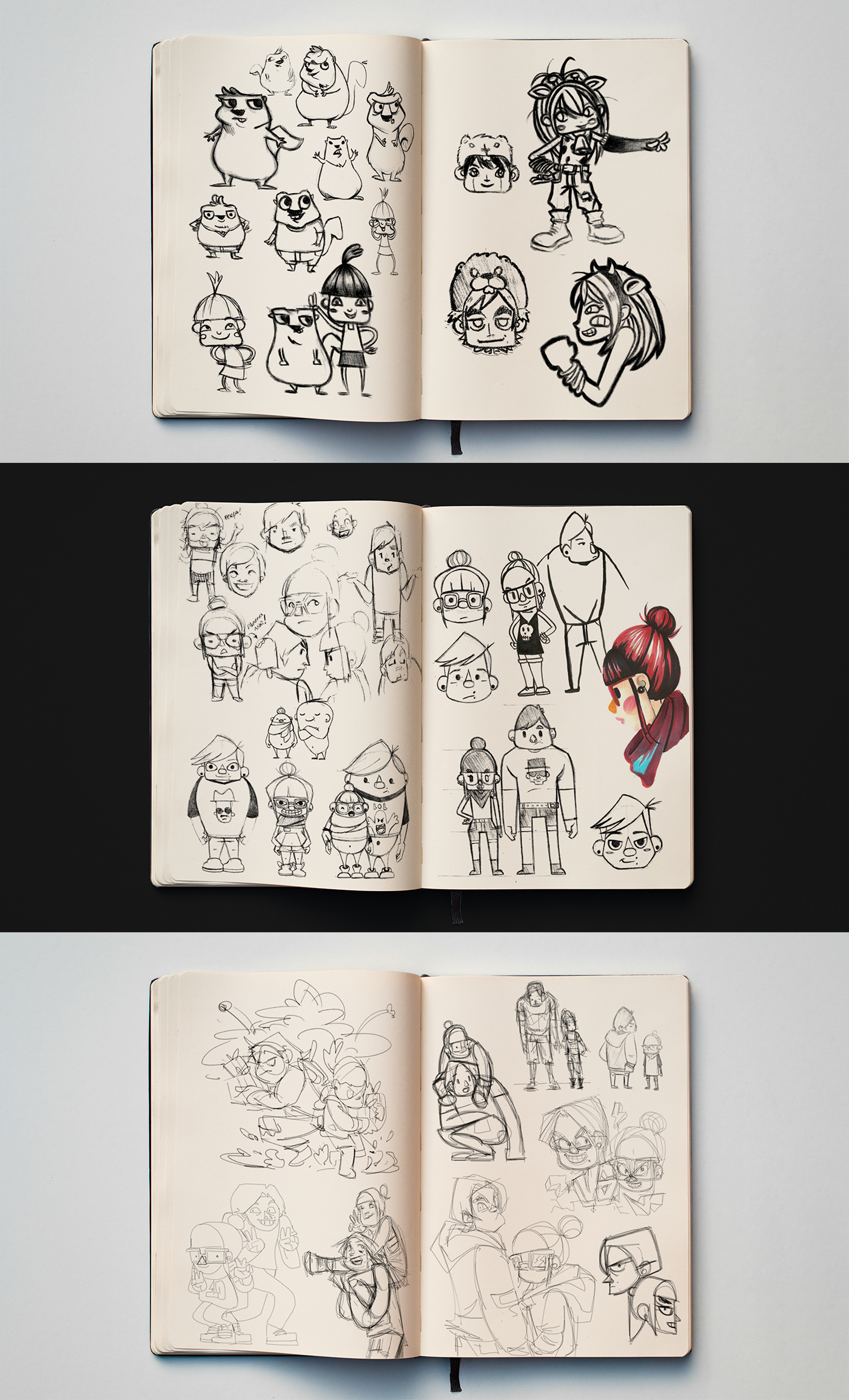 gif marmota milky loop cell animation versus vs sketch sketchbook Character design