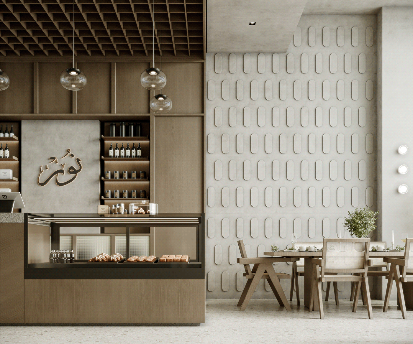 restaurant cafe Cafe design interior design  visualization design Restaurant Designs architecture restaurantdesign Render