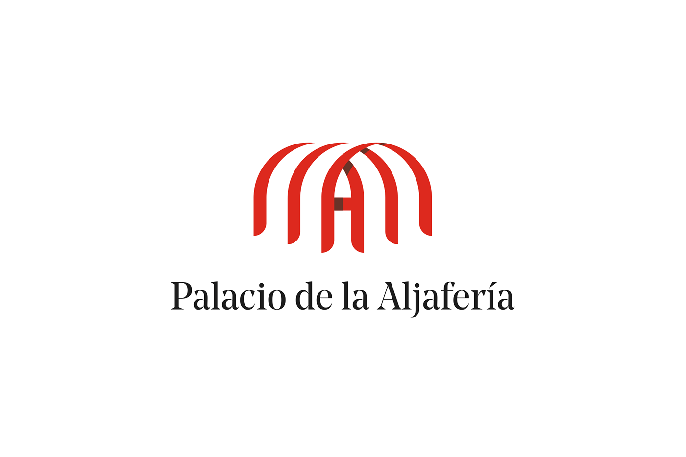 Aljafería Aragon diseño gráfico identidad Logotipo marca mudéjar Turismo zaragoza