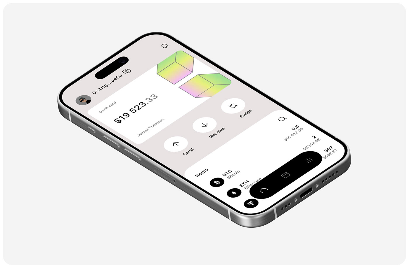 crypto WALLET blockchain branding  styleguide uiux Website mobile design app