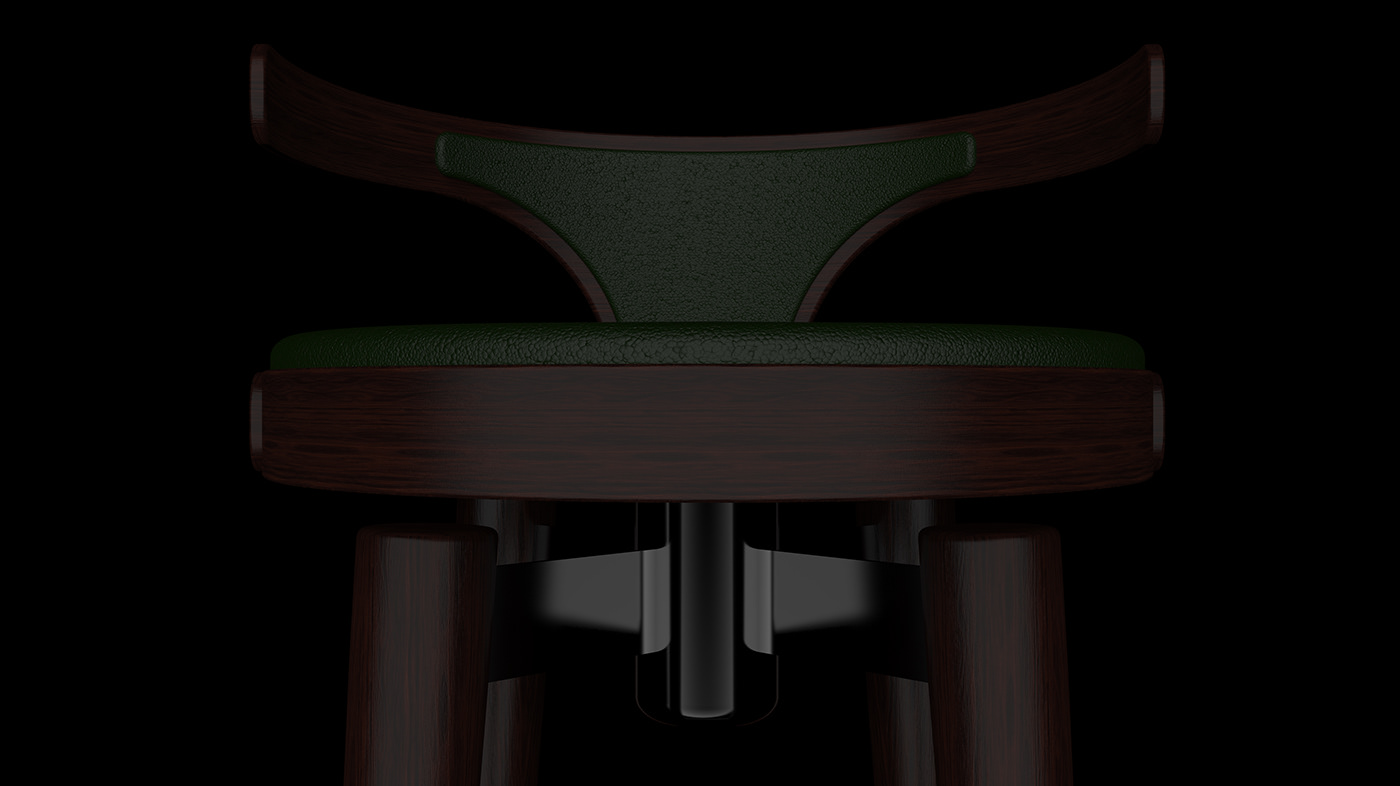 Hajime bar chair furniture