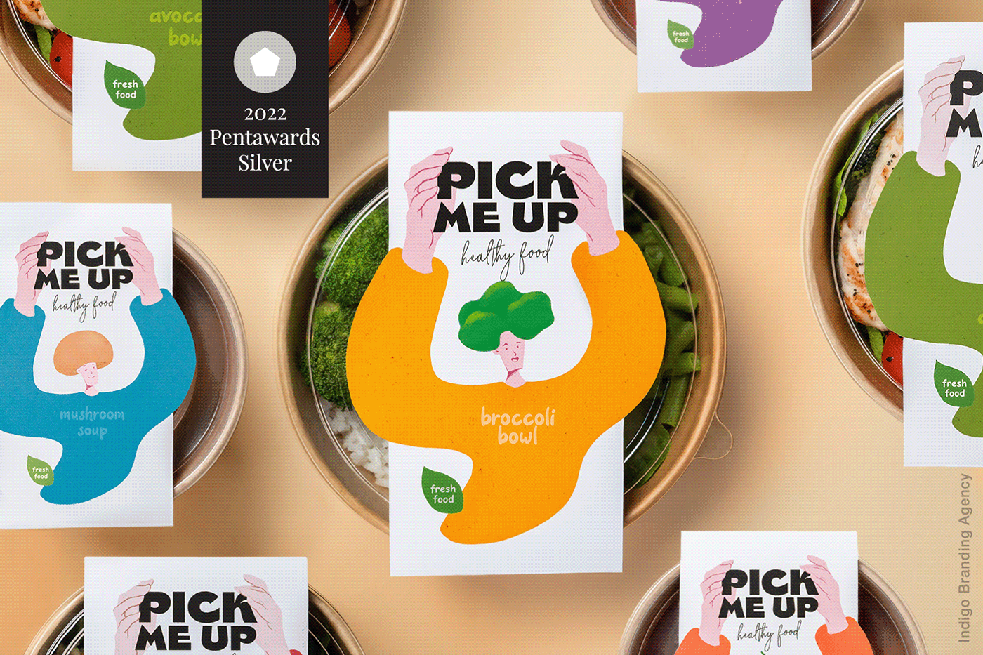 Character design healthy food Packaging packaging design packaging illustration ready to eat food