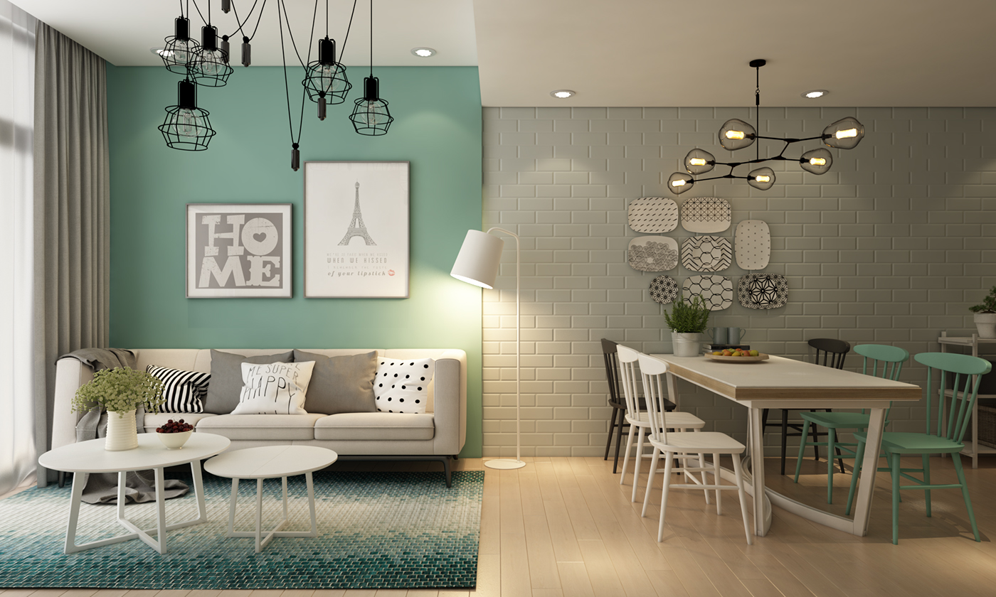  Apartment  for young couple  on Behance