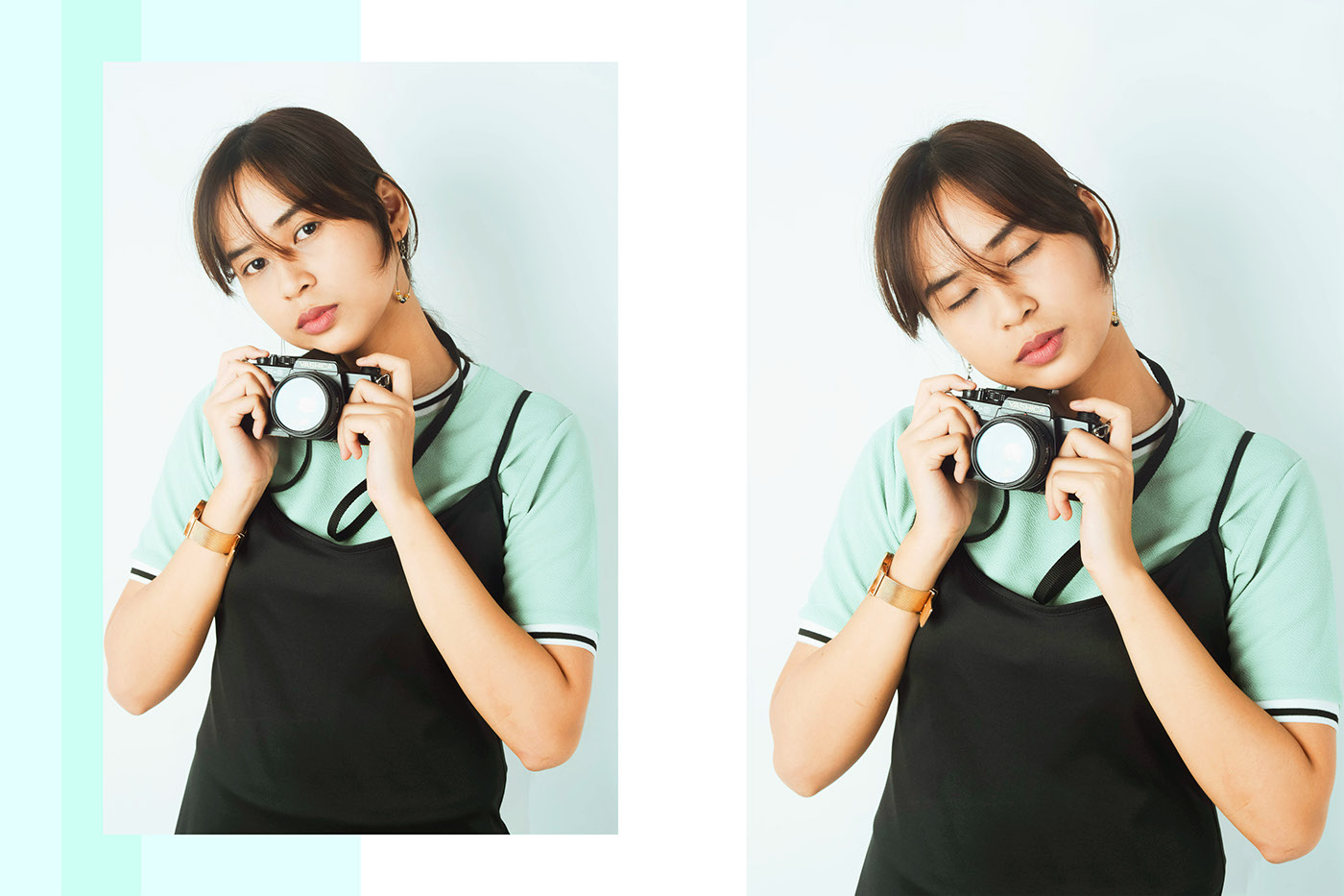korean Style Fashion  Photography  studio portrait model inspired