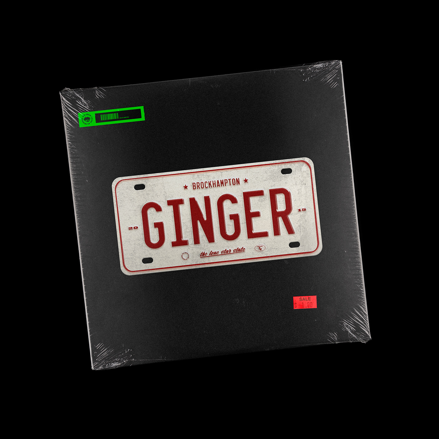 brockhampton ginger Album cover record vinyl cd music