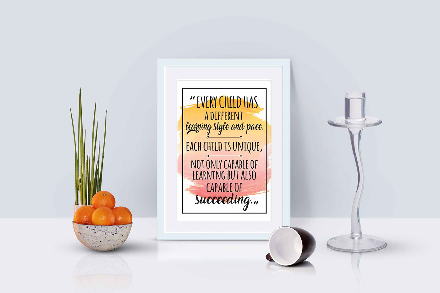 quote frame typography   freelancer