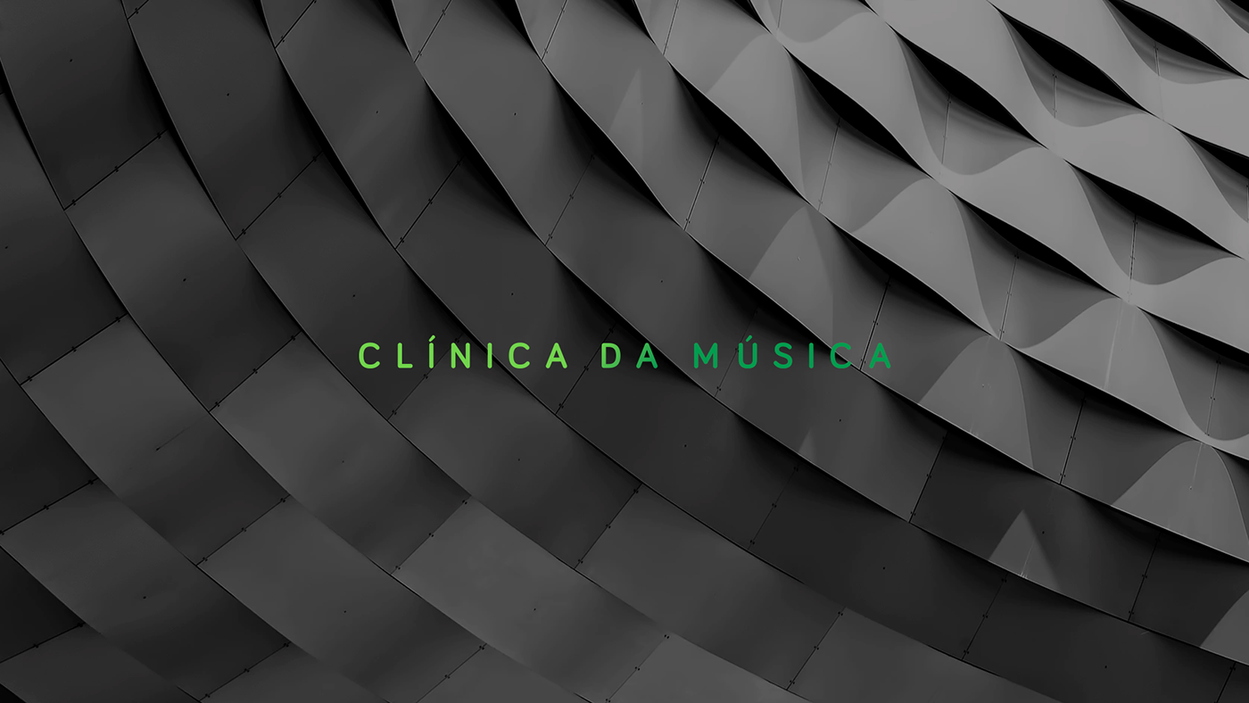 music brand mark logo green branding  Identity Design