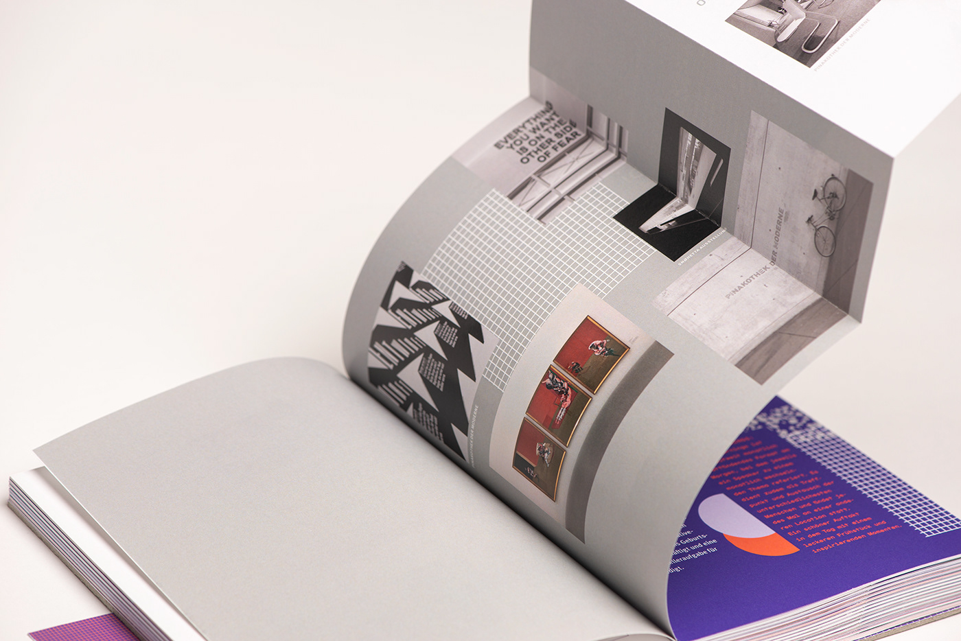 editorial design  graphic design  hw.design intern munich pattern report bericht internship Praktikum