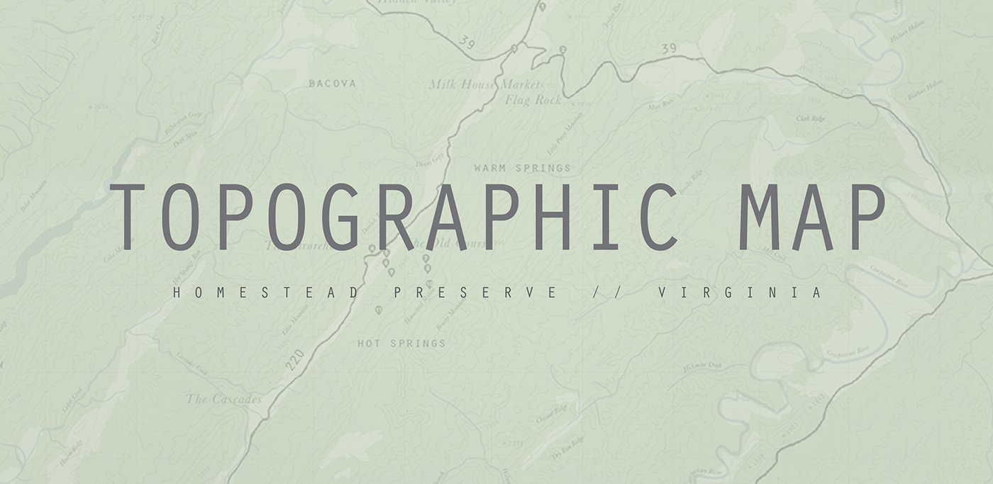 cartography design map ILLUSTRATION  Topographic