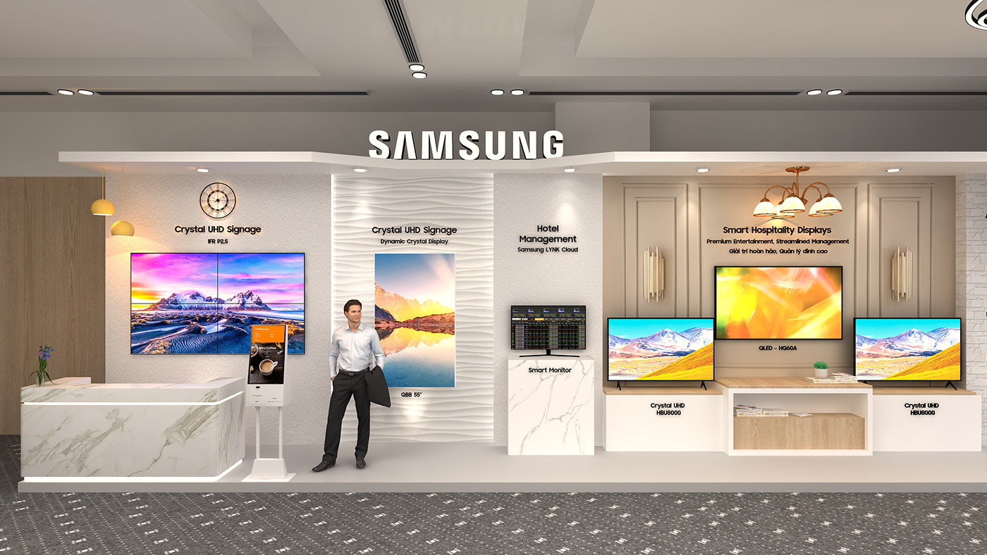 Samsung Event booth Exhibition  Display