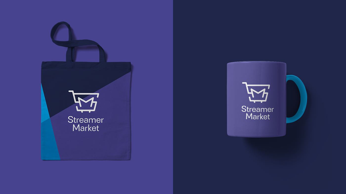 Streamer Market Bags and Mugs