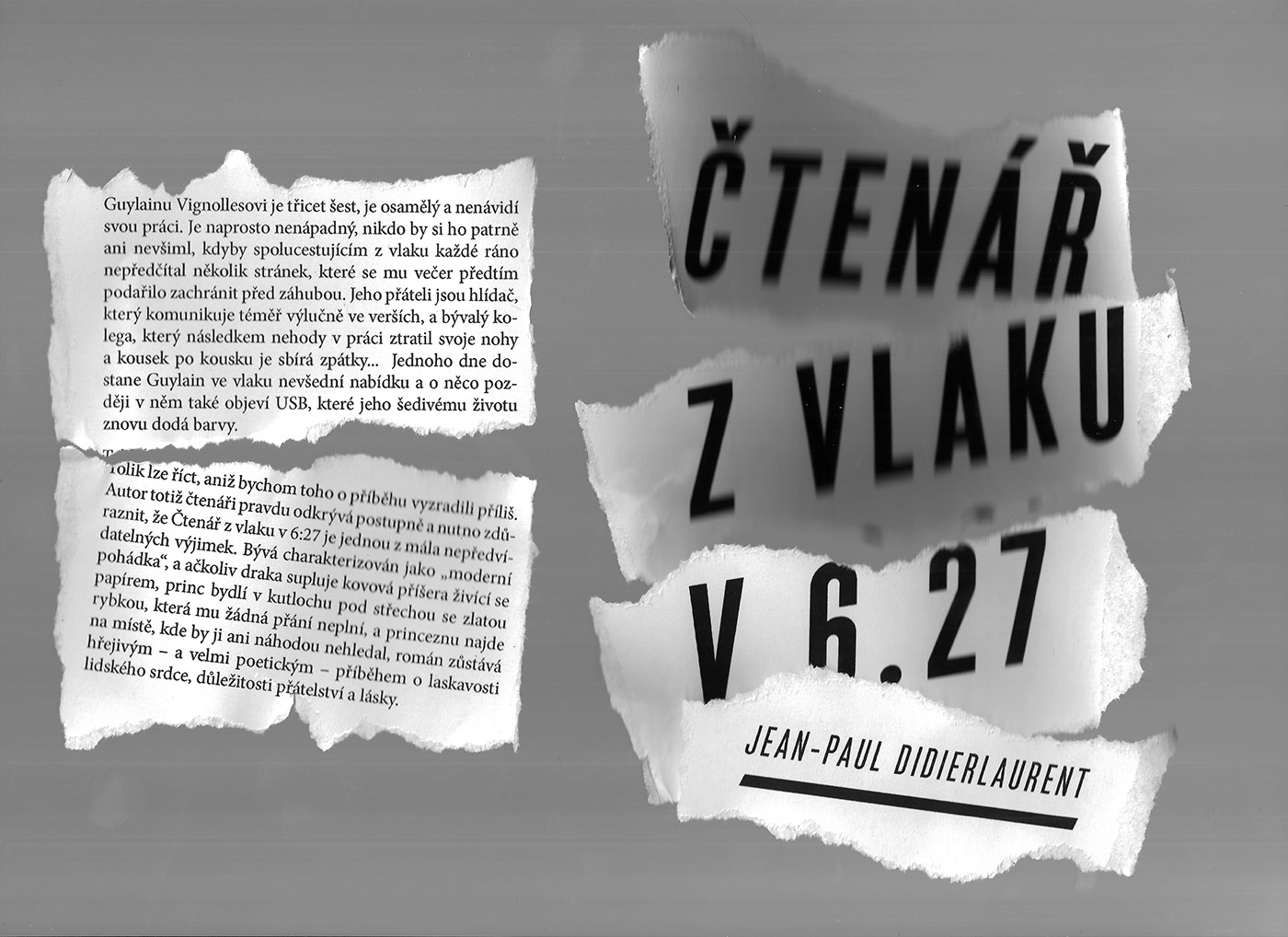 book book cover nikola klímová The Reader on the 6.27 Jean-Paul Didierlaurent