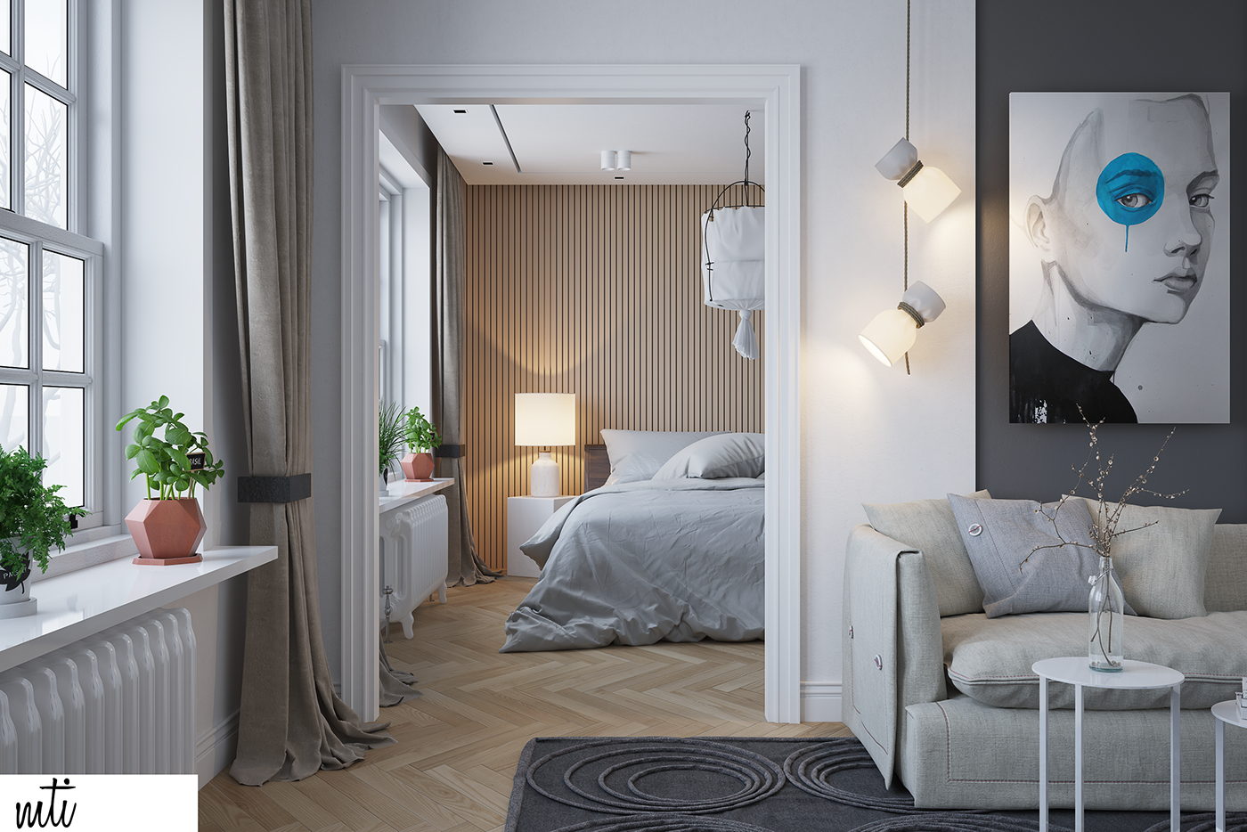 #interior #Design #apartment #luxury #living #bedroom