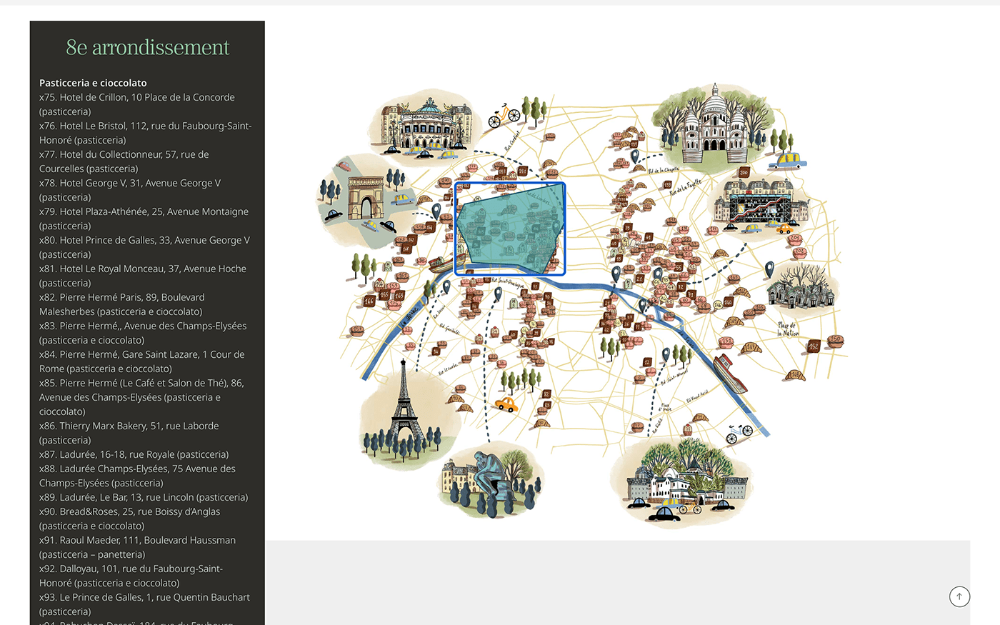 Digital Art  ILLUSTRATION  illustrazione map Paris