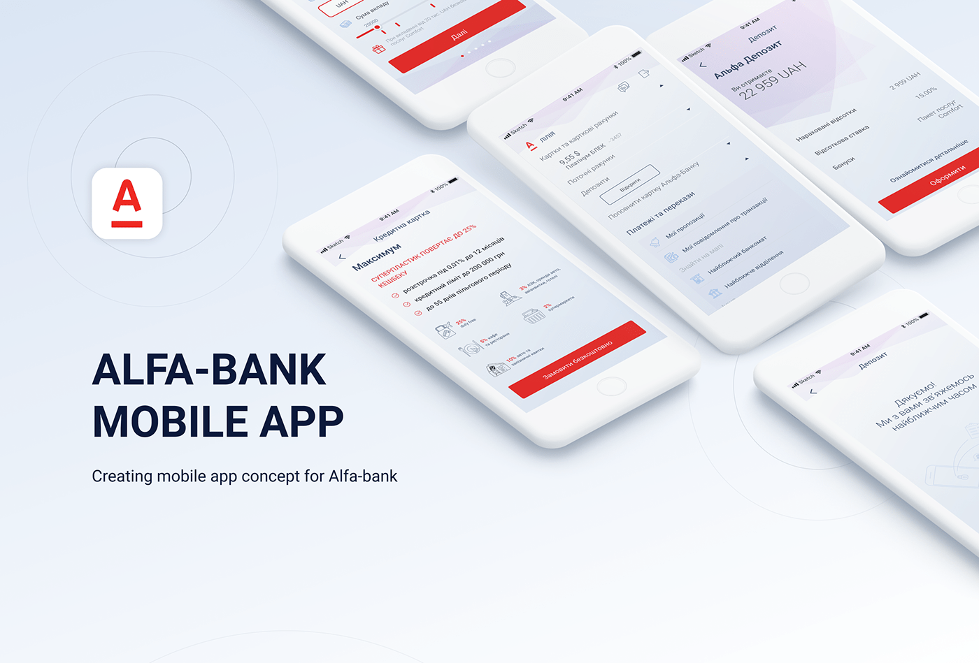 UI/UX design interaction app Mobile Application Bank banking UI/UX Design