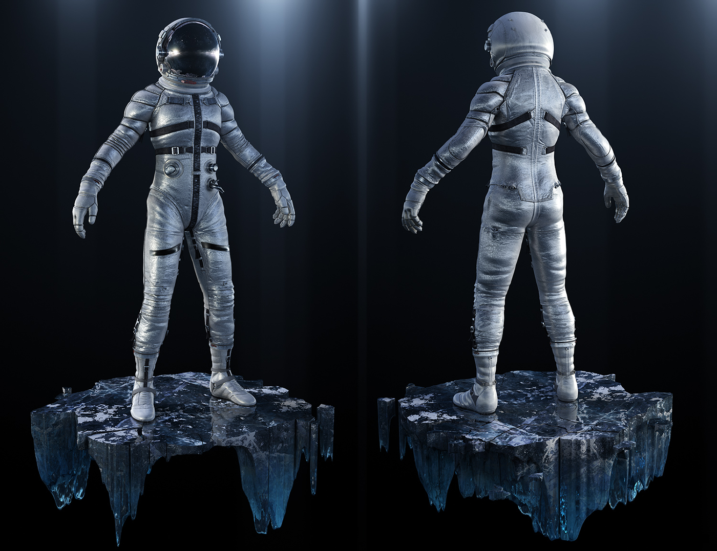 vancouver Olympic Games spaceman sport ice winter suit spaceman suit Helmet 3D Graphics Character disco fetish Behance-Russia-Prosite
