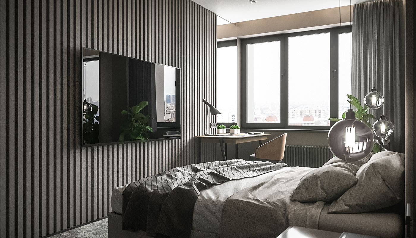 apartment CGI design Interior interiordesign livingroom Mykola mykolasuprunenko Render suprunenko