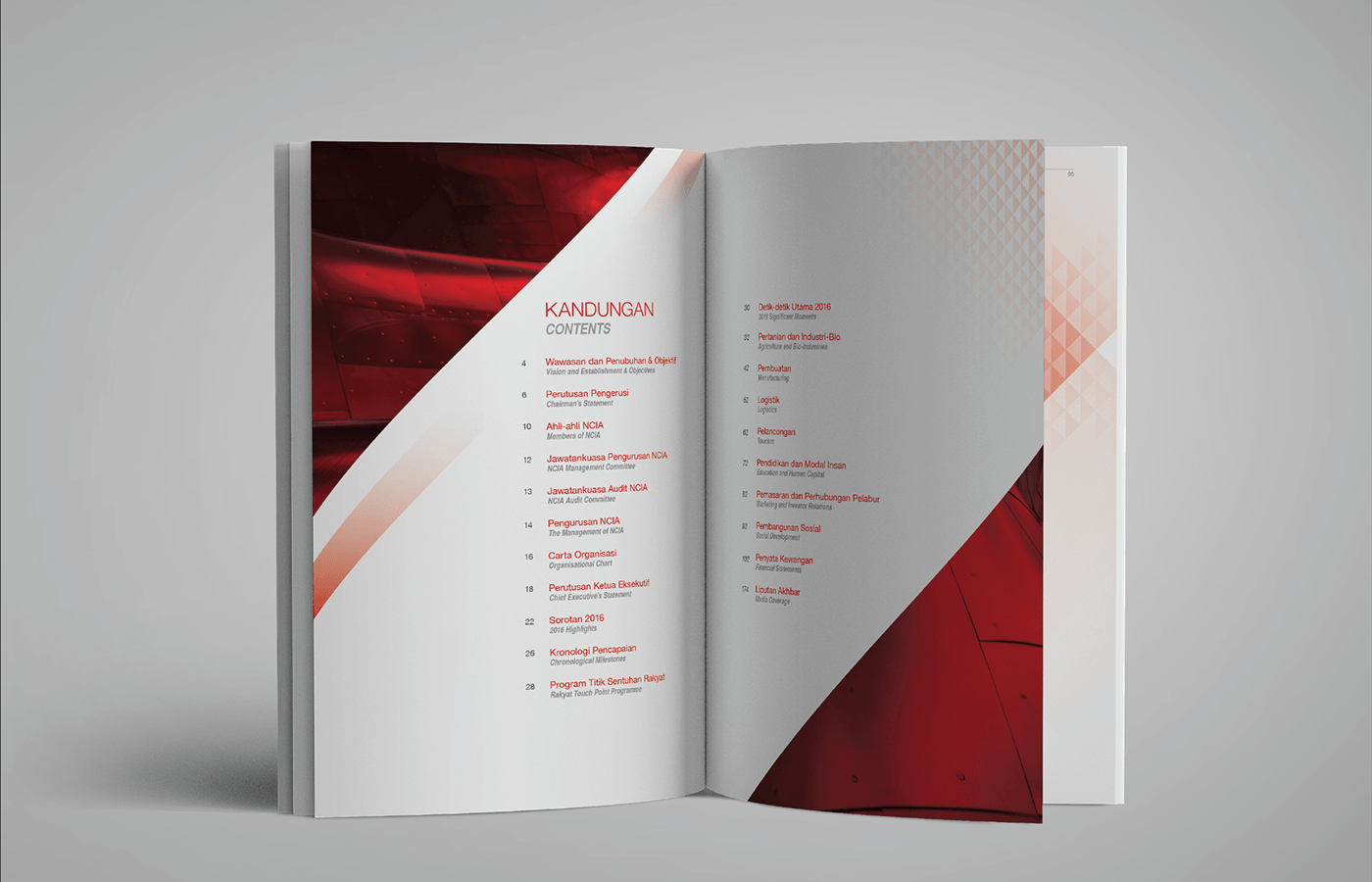 graphic design  publication Layout print InDesign adobe designer annual report corporate malaysia