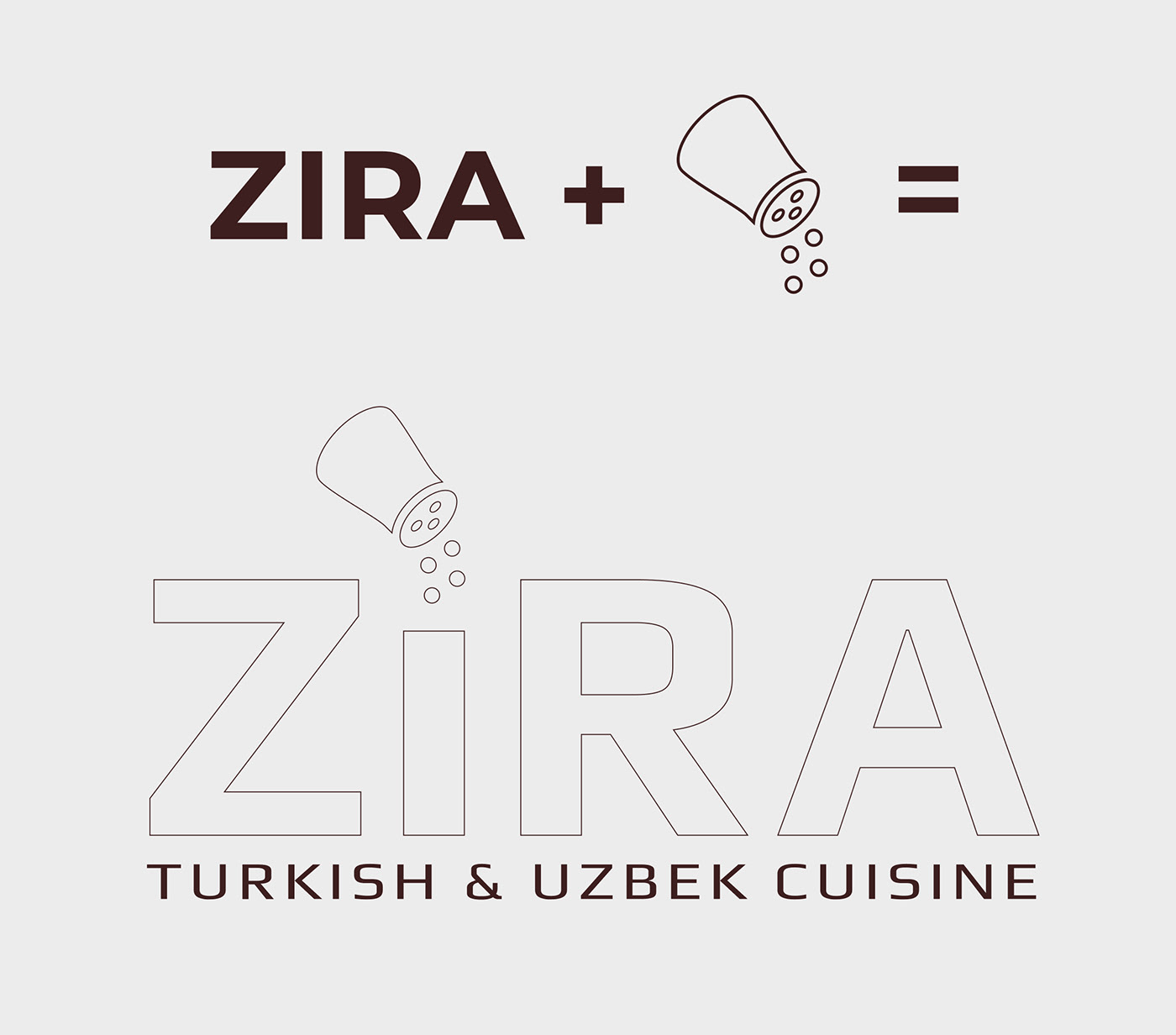 логотип для ресторана турецкой и узбекской кухни