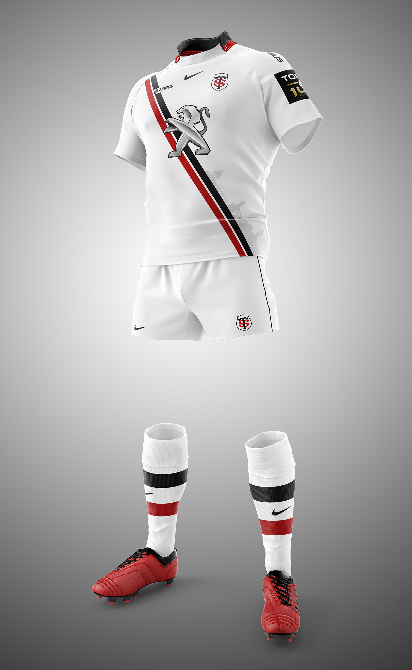 Nike Rugby toulousain stade ilavcor france PEUGEOT