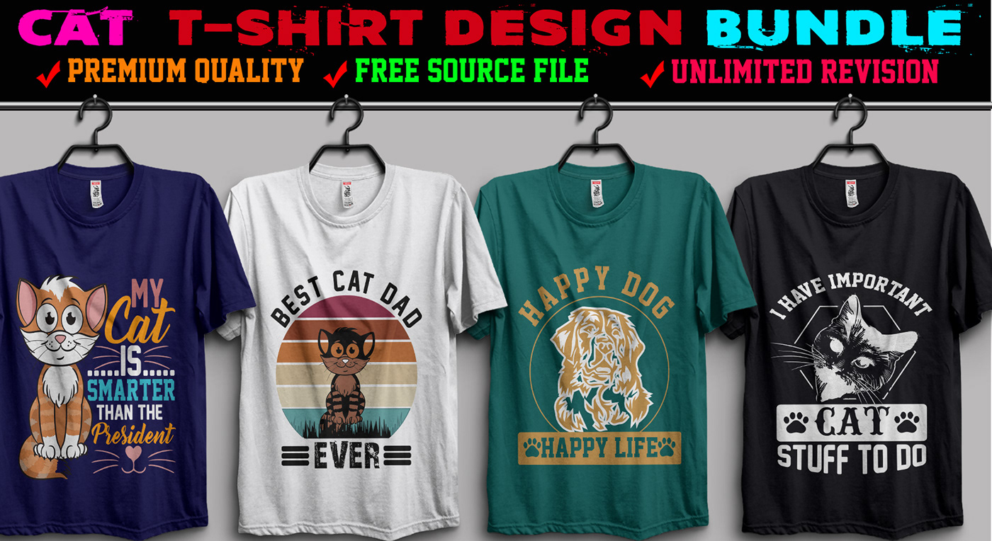 amazon store animal Cat T Shirt CAT T-SHIRTS AMAZON Cat T-Shirts Design cat vector custom t shirt free t-shirt funny cat t-shirt Tryphography t-shirt
