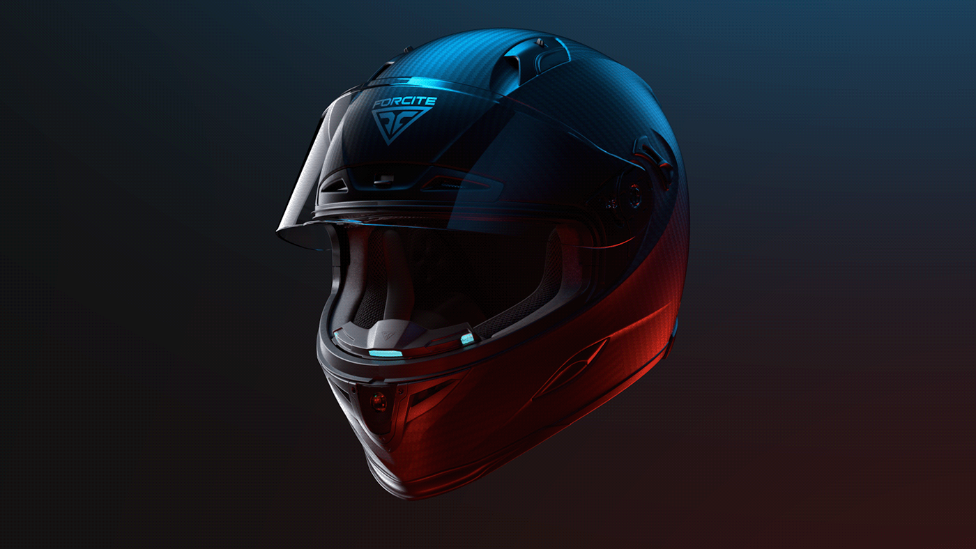 3D 3D illustration Helmet Maxon 3d product design  CGI