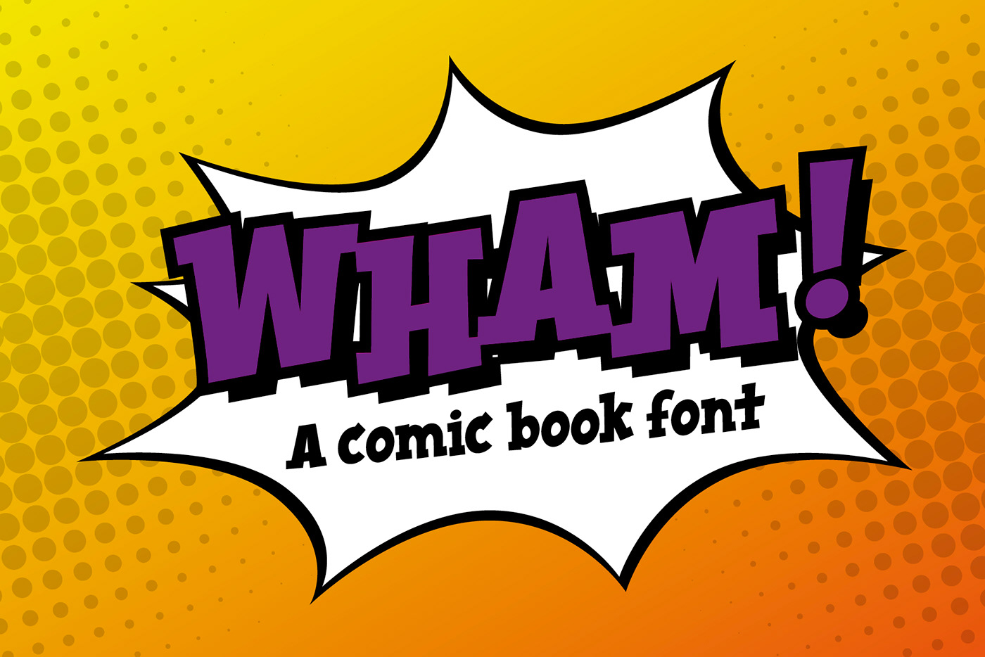 Wham! Font secondary preview image