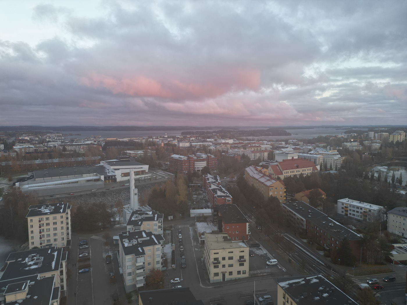 finland Landscape drone Kuopio