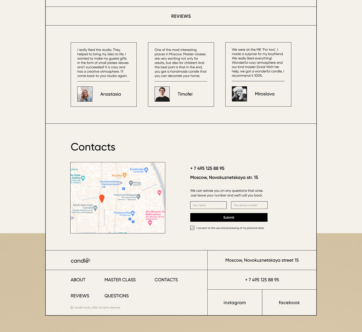 candle candles Figma landing page ui design UI/UX user experience user interface ux Web Design 