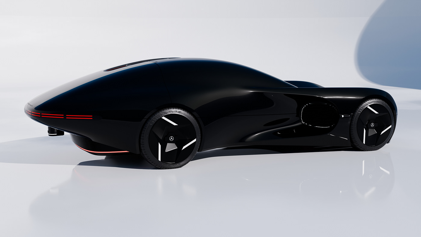 automotive   blender portfolio mercedes doodle cardesign carsketch transportation concept Digital Art 