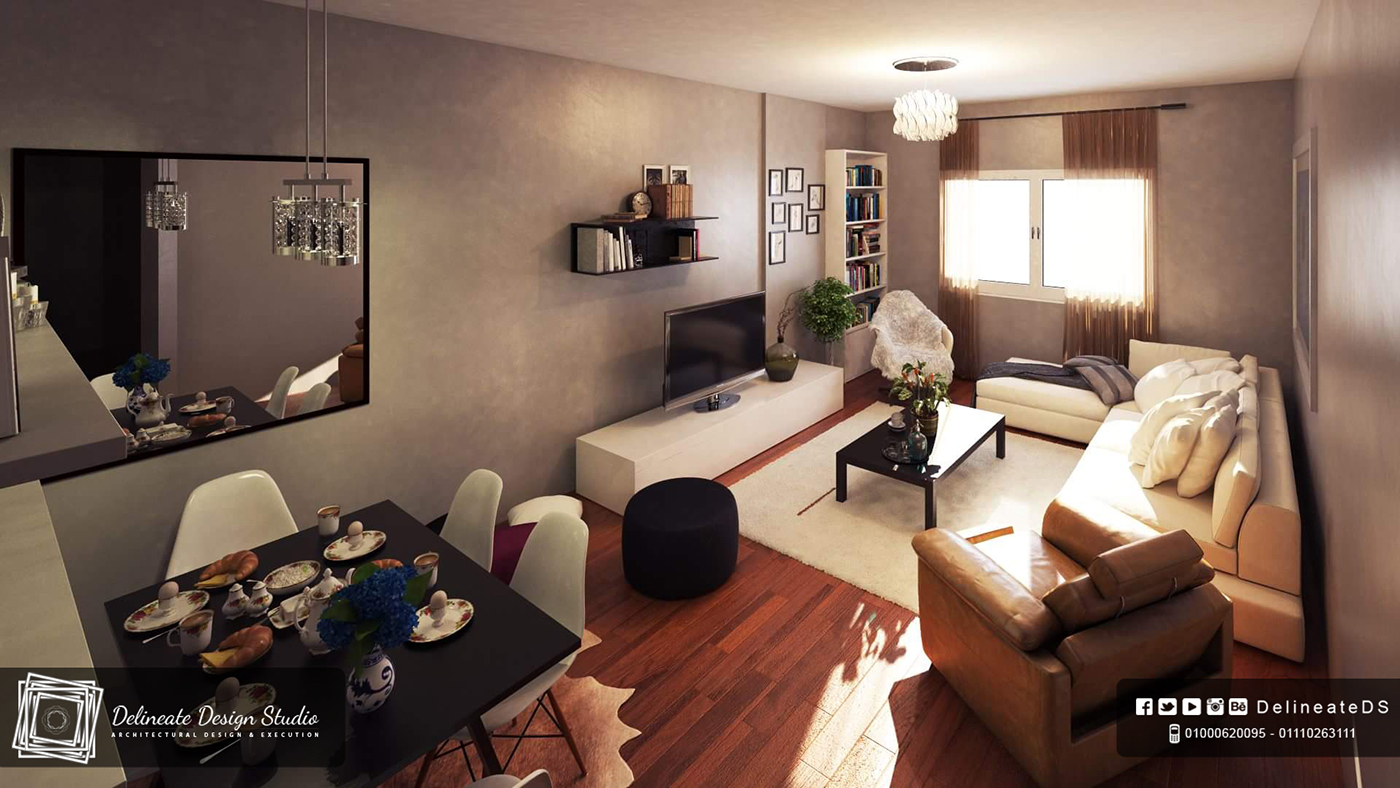modern living room design apartment residential home decor UAE