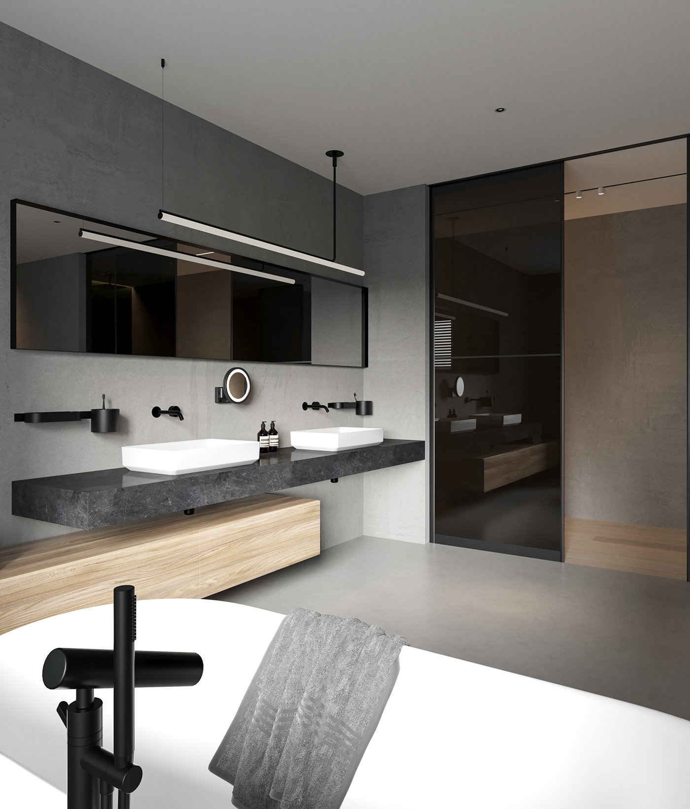 architecture bathroom Interior interior design  ivanofrankivsk modern samoriz samorizdesign ukraine