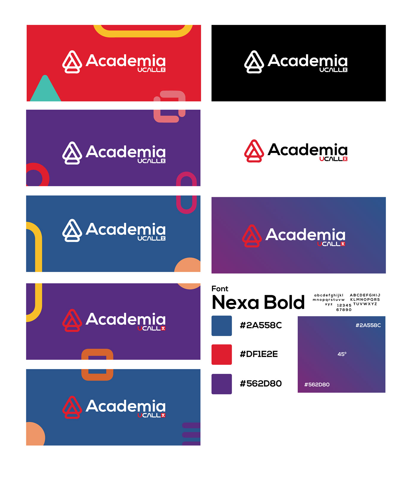 academia design gráfico identidade visual Logo Design marca marketing  