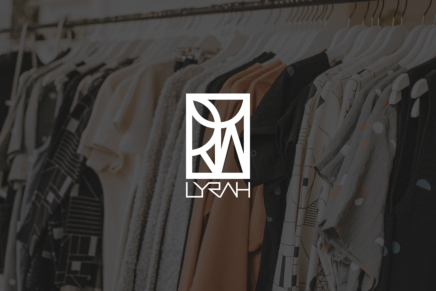 lyrah Fashion  women beauty store logo woman boutique kerala