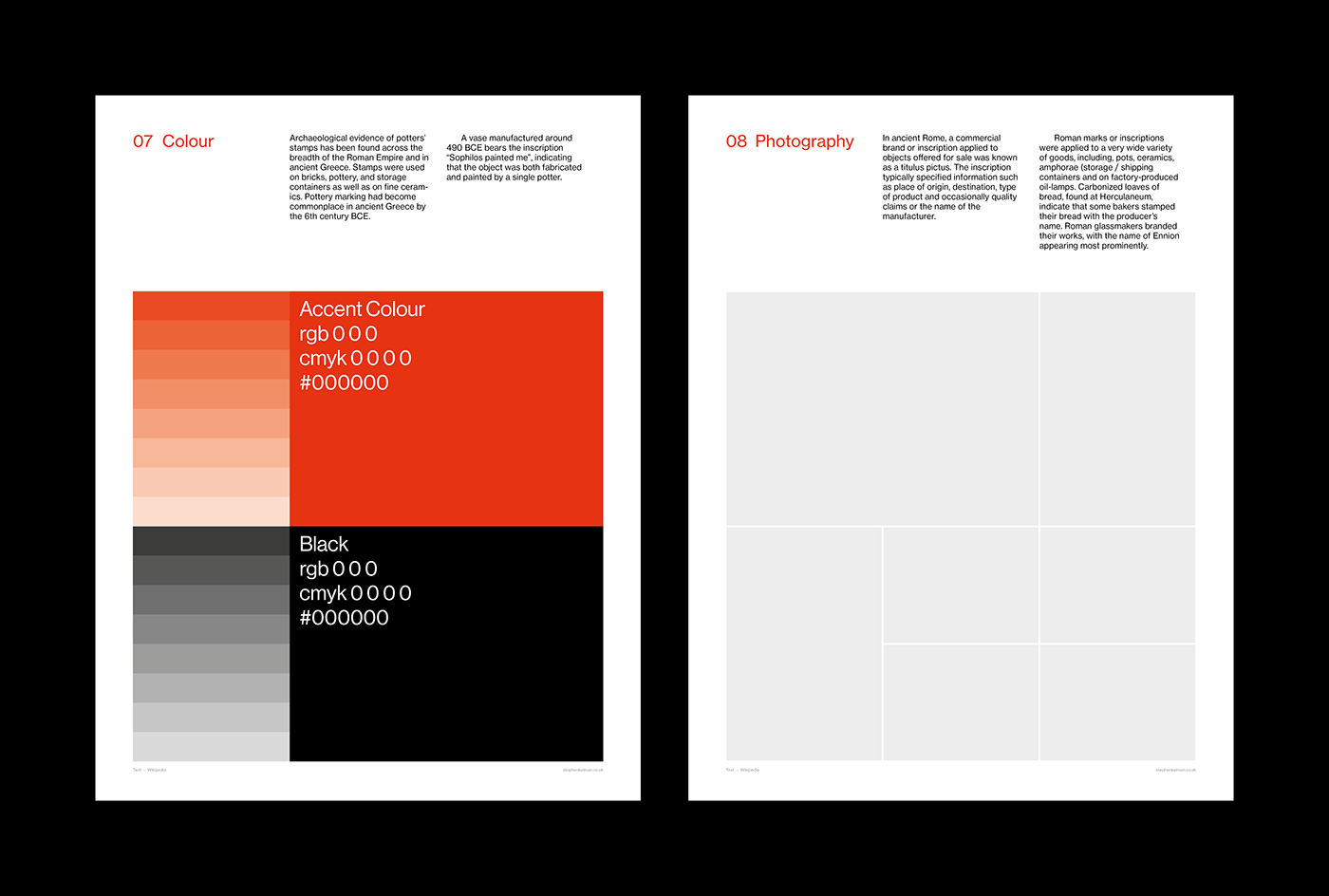 Identity Guidelines US Letter Portrait Grid System