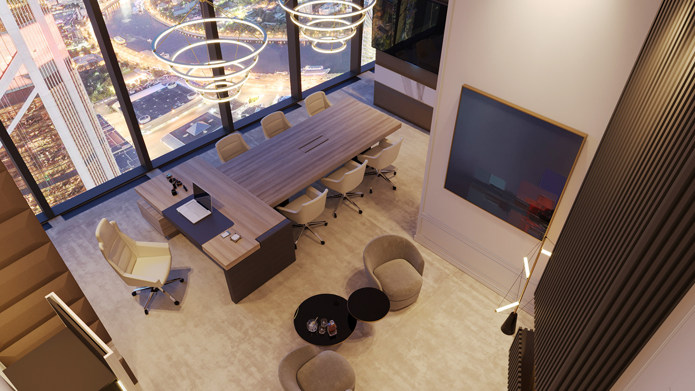 business design interior design  modern visualization