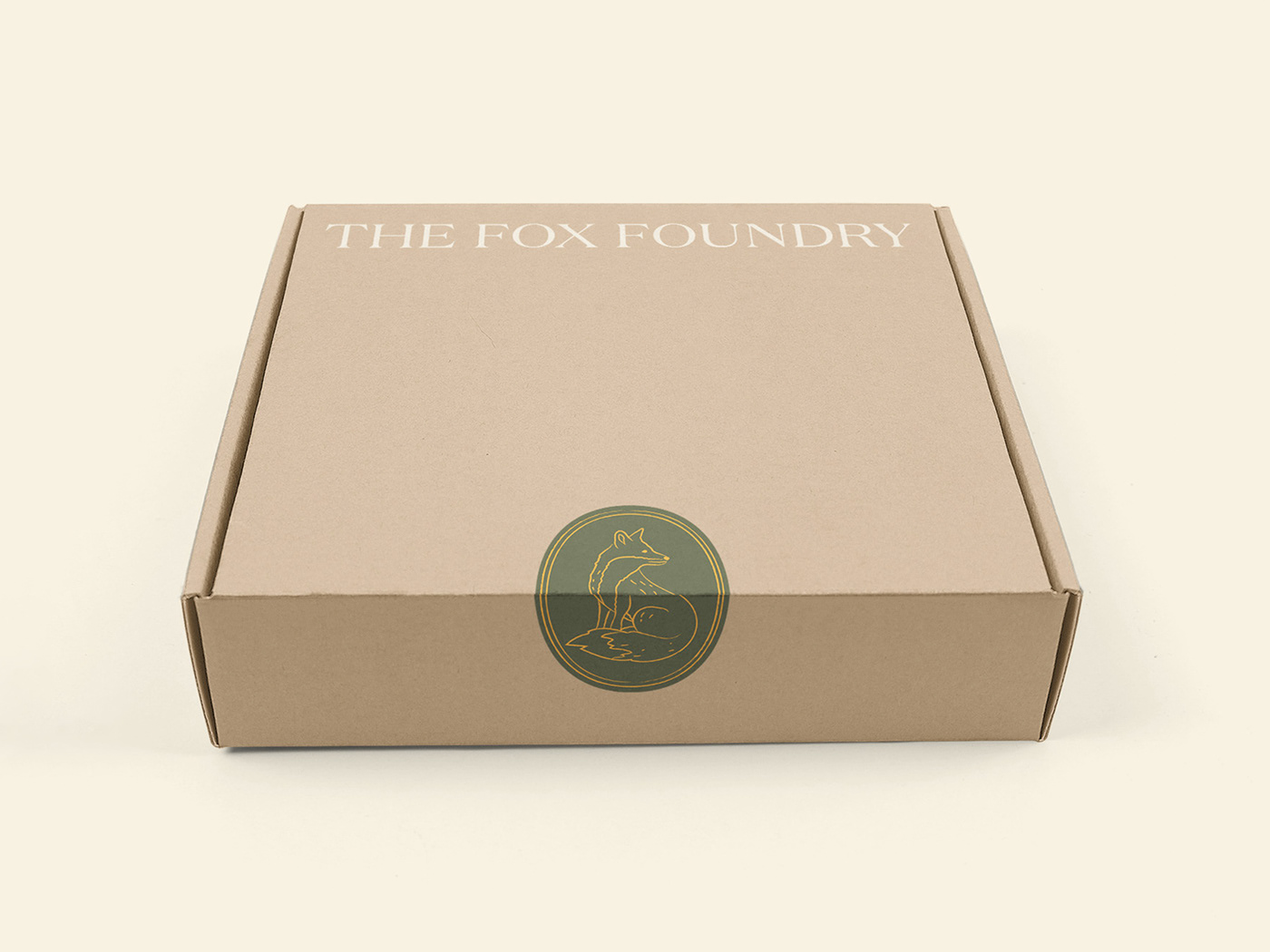 brand identity branding  candle FOX gold foil hand illustrated icon homewares luxury Packaging print design 