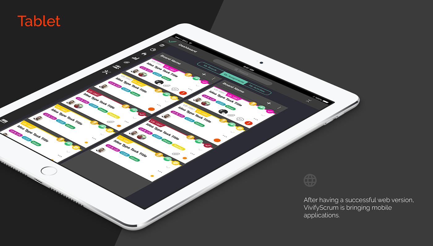 Scrum app iphone iPad app design ios mobile user experience ux UX design