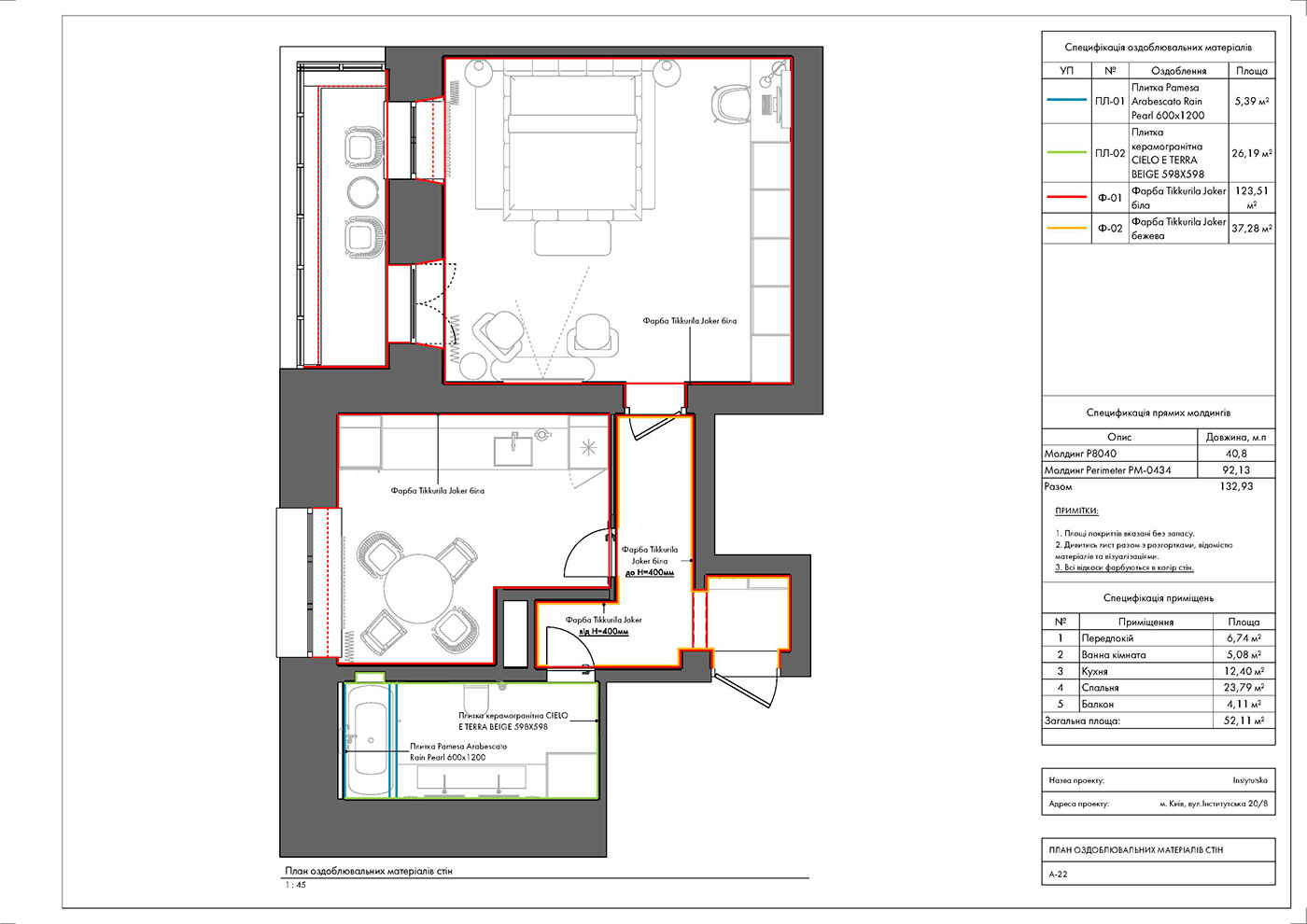 Drawing  interior design  desing apartment design revit