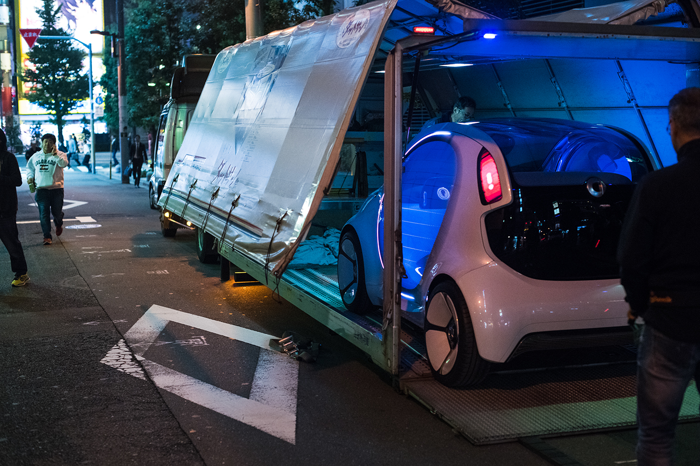 Smart future mobility EQ tokyo Autonomous Driving akihabara automotive  